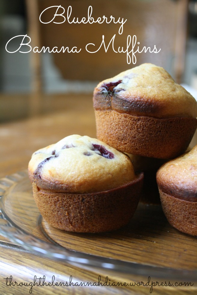 Blueberry Banana Muffins