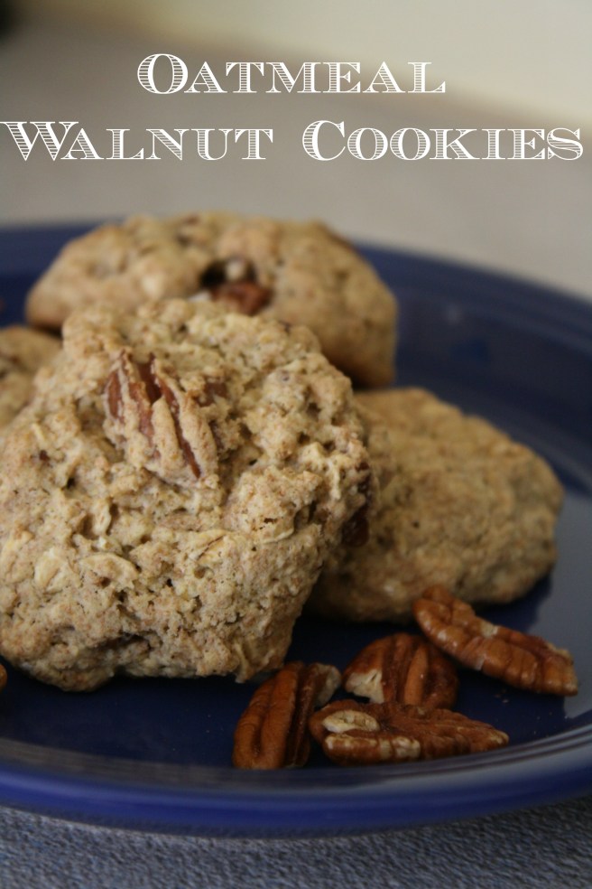Oatmeal Walnut Cookies