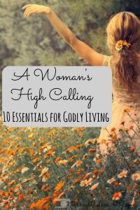 A Woman's High Calling