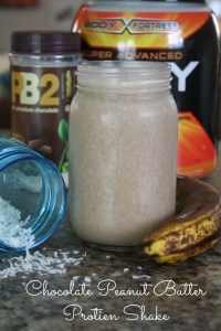 Chocolate PB Protein Shake