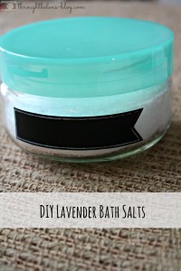 DIY Lavender Bath Salts