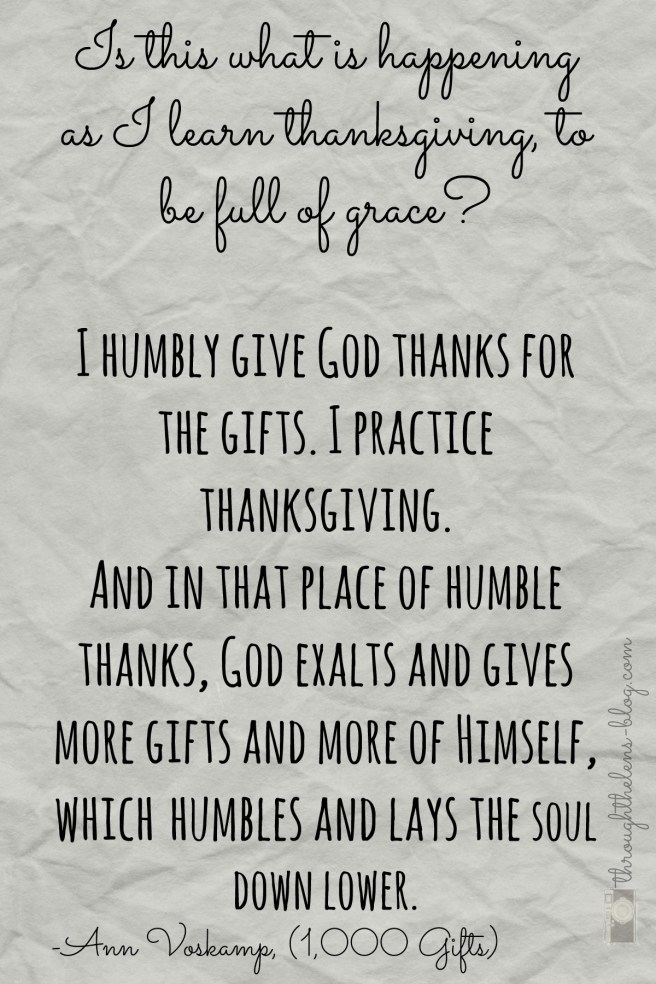 Humbly Give God Thanks