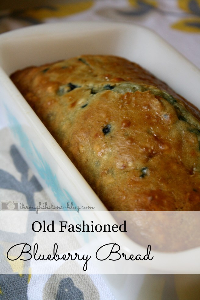 Old Fashioned Blueberry Bread