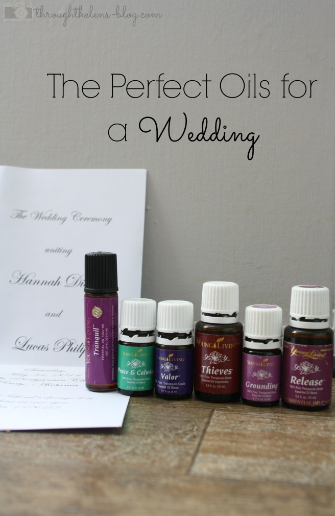 The Perfect Oils for a Wedding