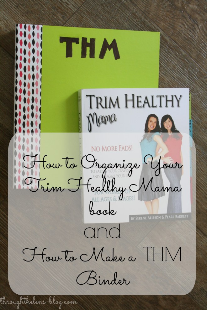 Organizing Your THM Book and Notebook