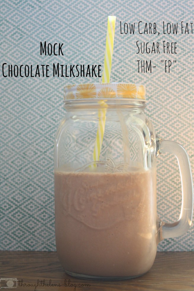 Mock Chocolate Milkshake