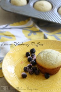 Lemon Blueberry Muffins
