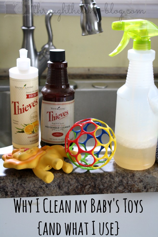 Why I Clean My Baby's Toys